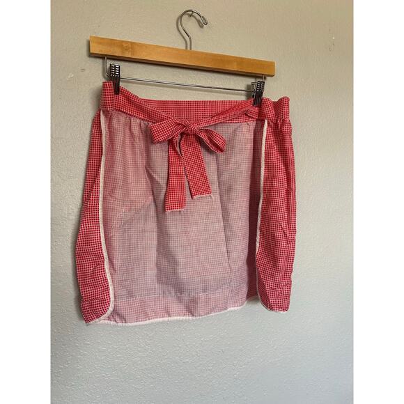 Vintage half apron with pockets - Picture 2 of 8